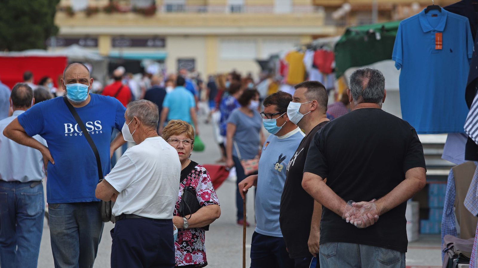 Reapertura del mercadillo de Los Barrios