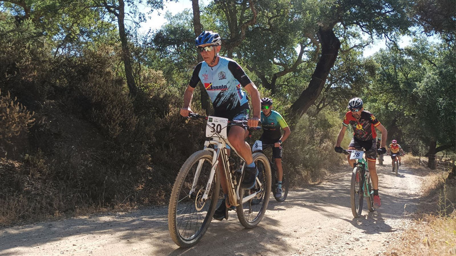 Imagen de la Marcha Cicloturista Cazalla de la Sierra disputada el domingo 5 de junio.