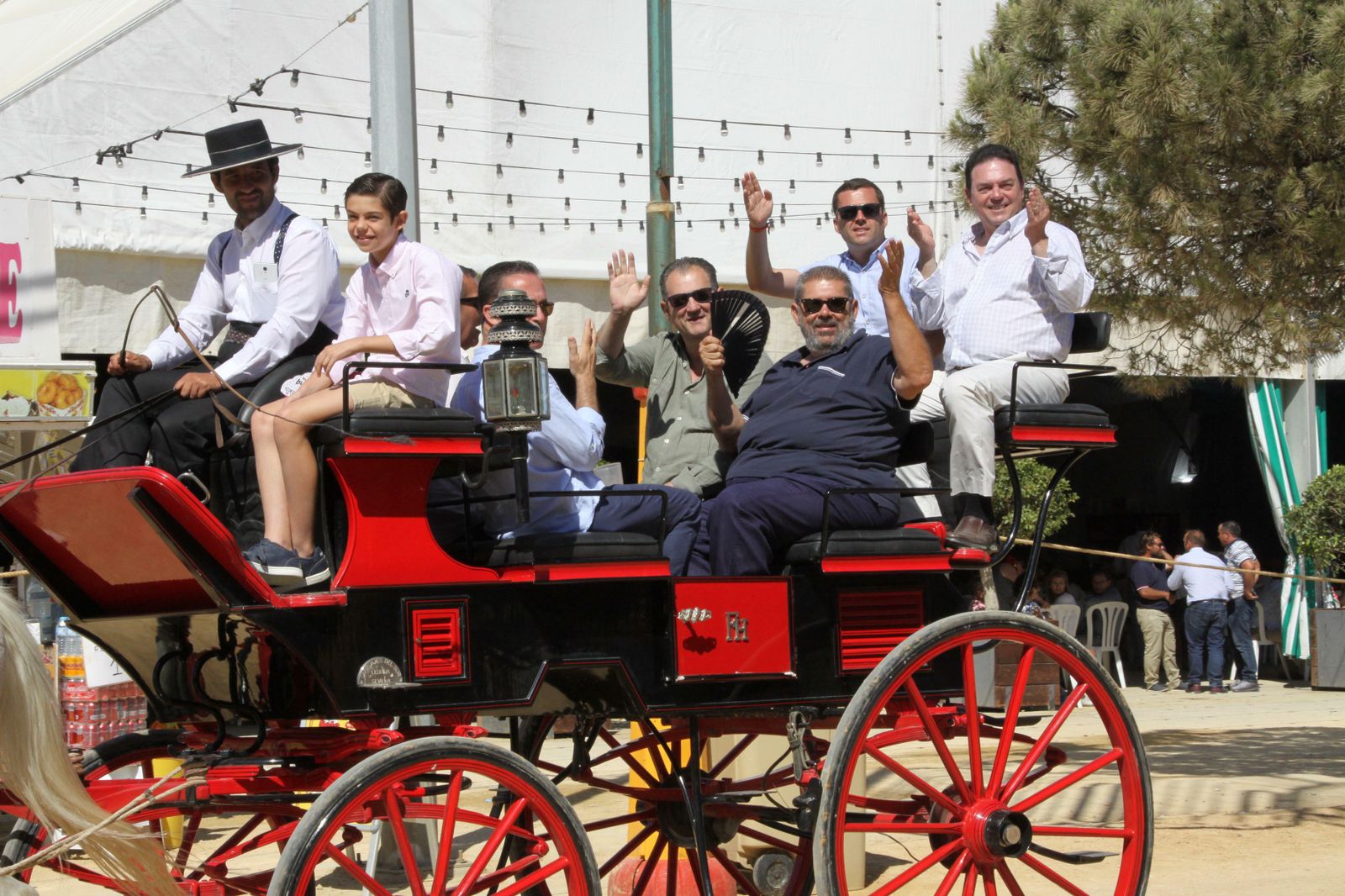 Imágenes del sábado de Feria en Chiclana.