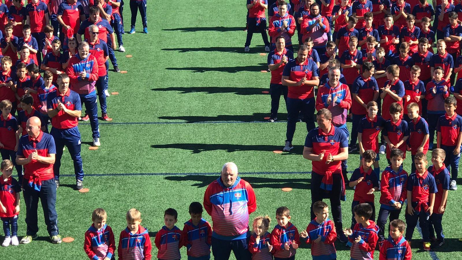 Junto con los canteranos del Adra