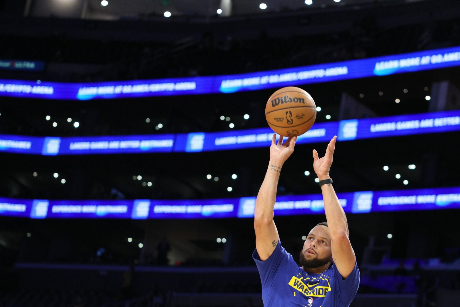 Las fotos del arranque de la NBA