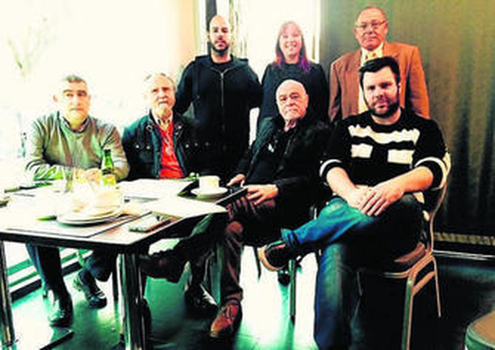 Los integrantes de la directiva de Facai.