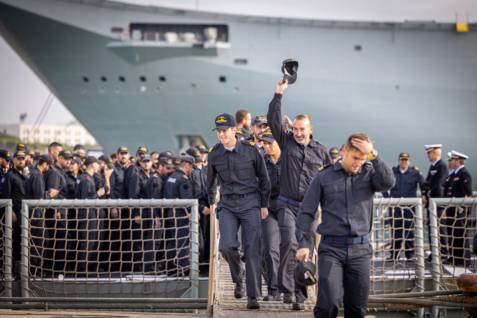 Imágenes del regreso de La fragata 'Numancia' a Rota tras participar en la operación Atalanta