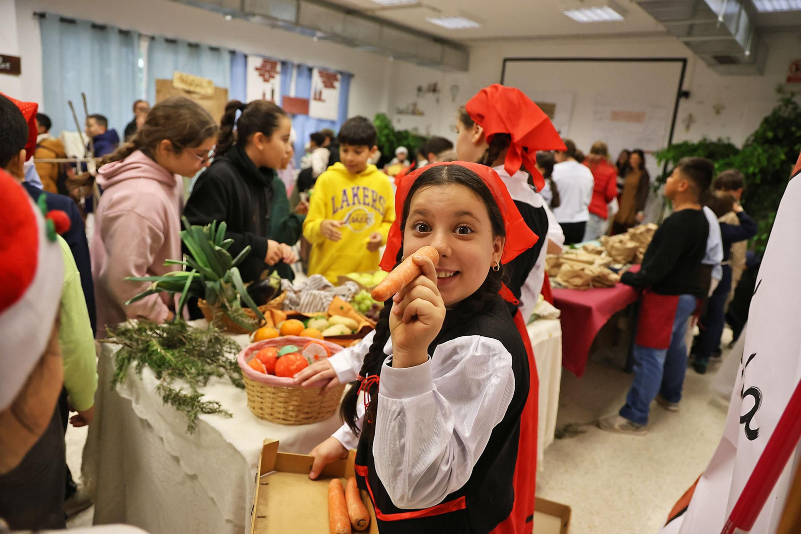 El impresionante Belén viviente del CEIP 12 de Octubre