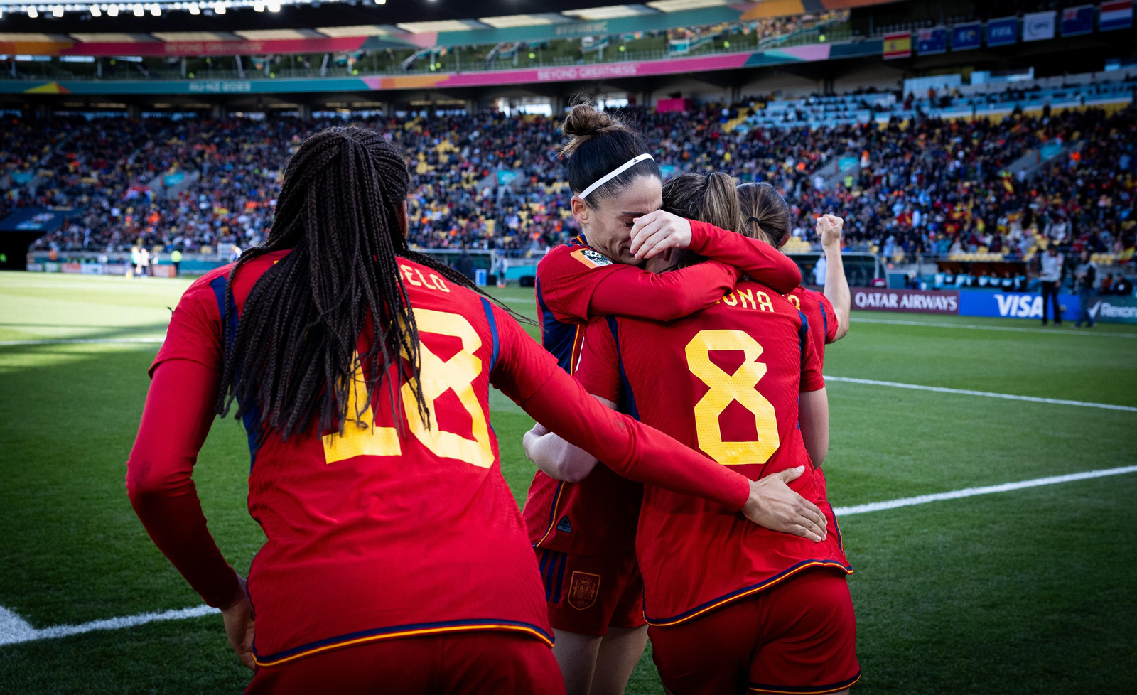 Las fotos de la histórica clasificación de España para semifinales en el Mundial femenino