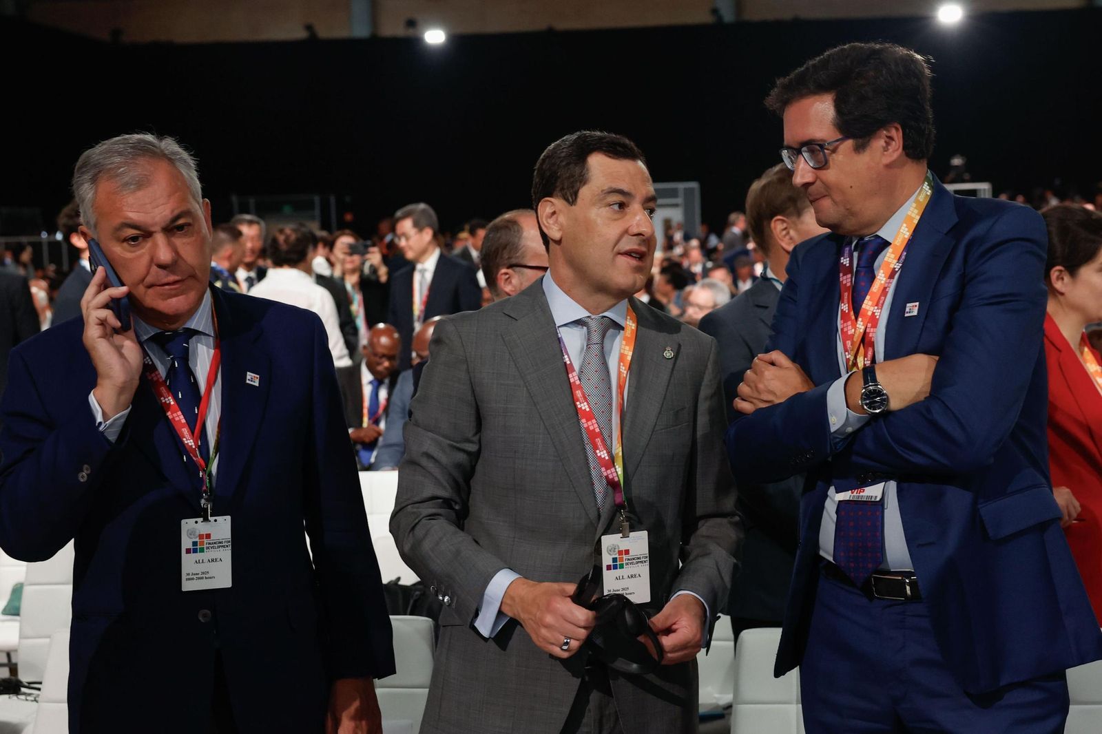 Las fotos de la primera jornada de la cumbre de la ONU en Sevilla