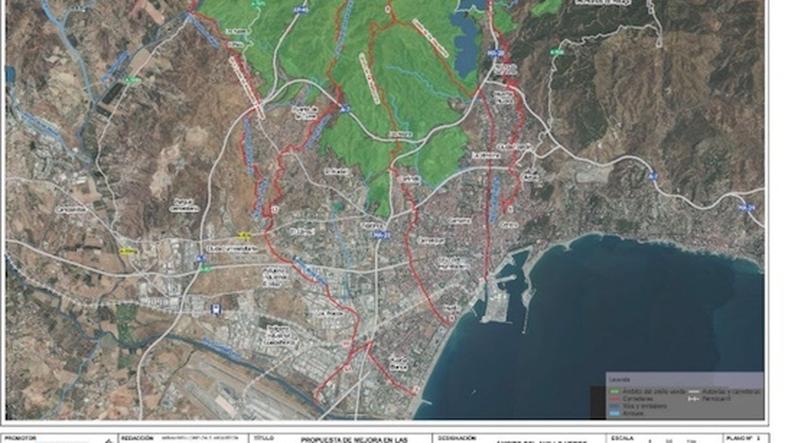 Una de las zonas del anillo verde.