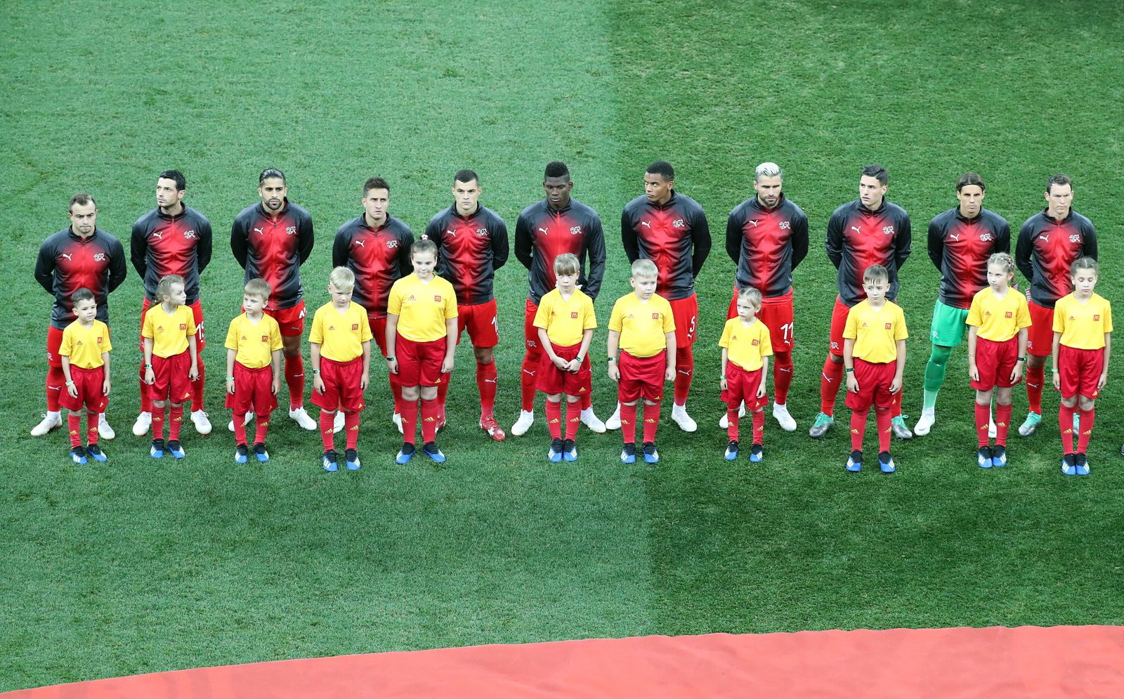 Las imágenes del Suiza-Costa Rica