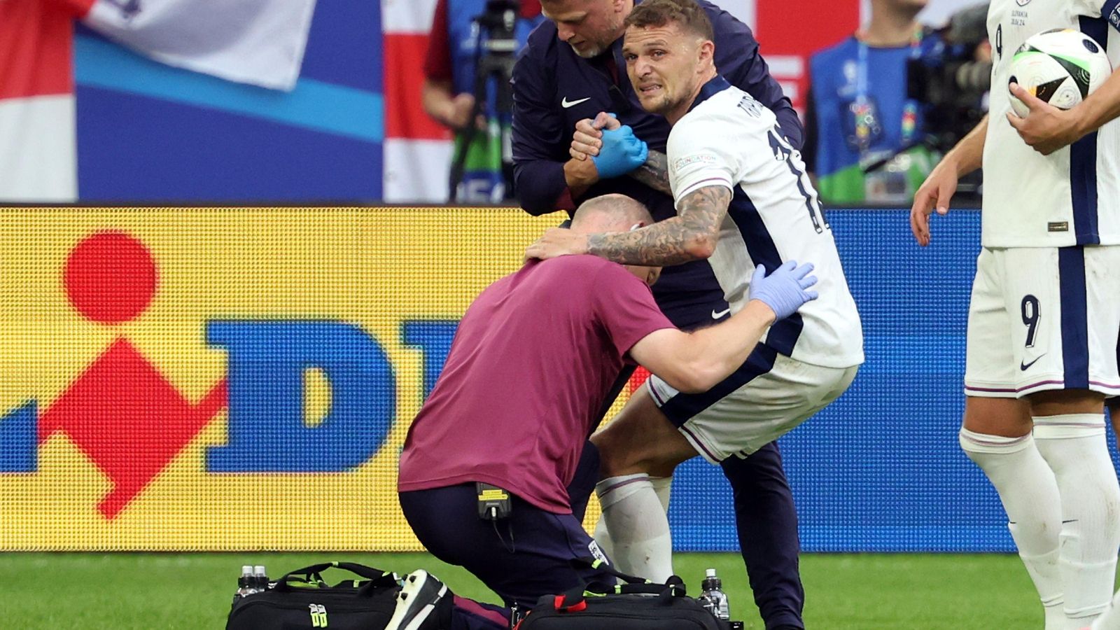 Las mejores fotos del Inglaterra-Eslovaquia