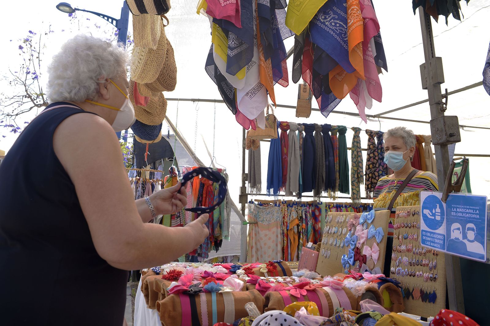 Fotos de la reapertura del Mercadillo de Algeciras