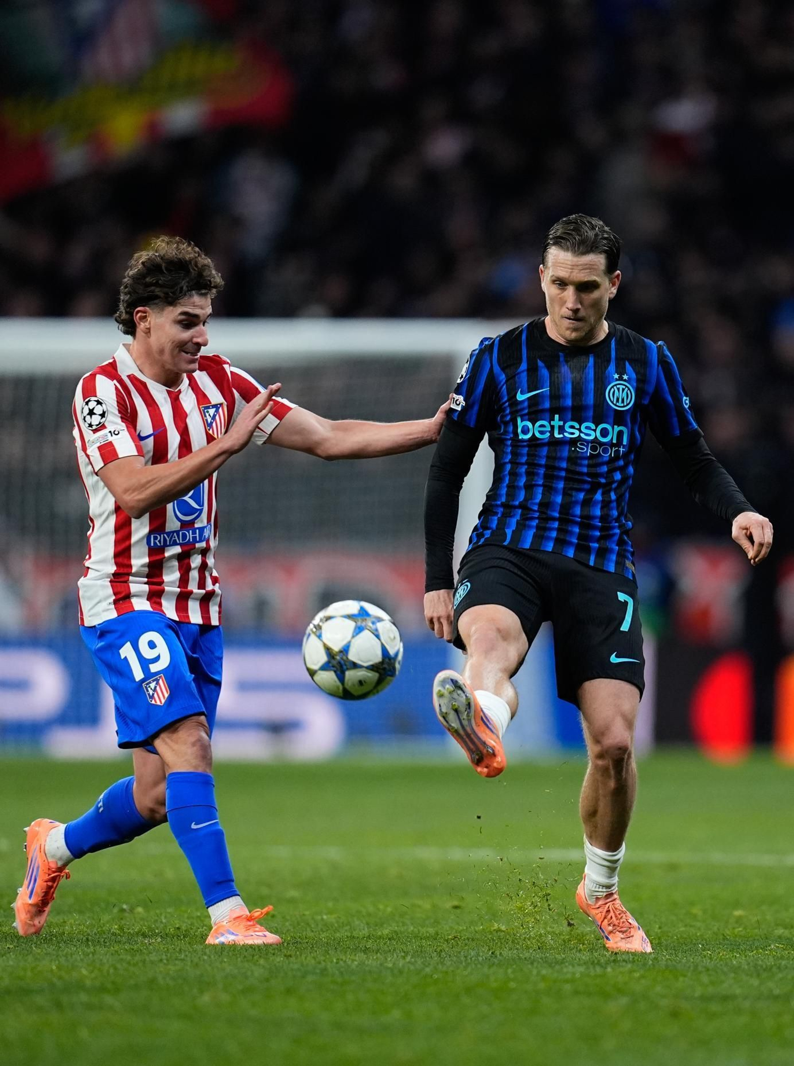 Las fotos del Atlético de Madrid-Inter