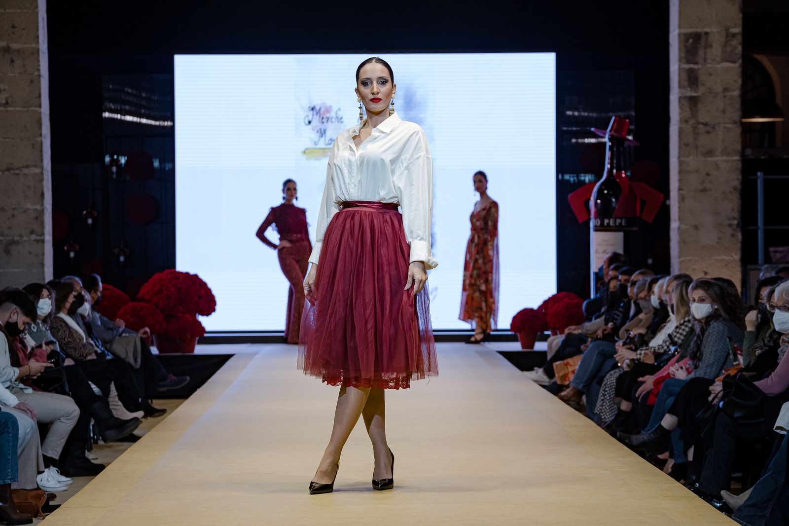 El desfile de Merche Moy en la Pasarela Flamenca de Jerez, todas las fotos