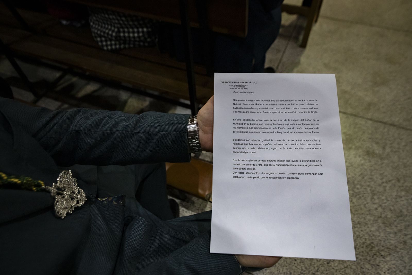 Así ha sido la bendición del Señor de Humildad, de la Agrupación Parroquial de Barbadillo