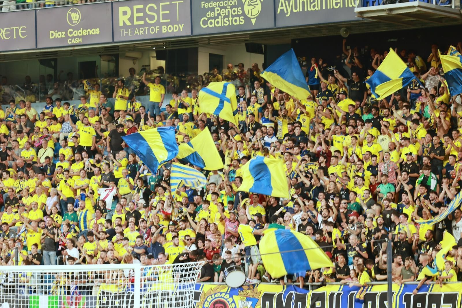 Las imágenes del Cádiz CF-Rayo Vallecano