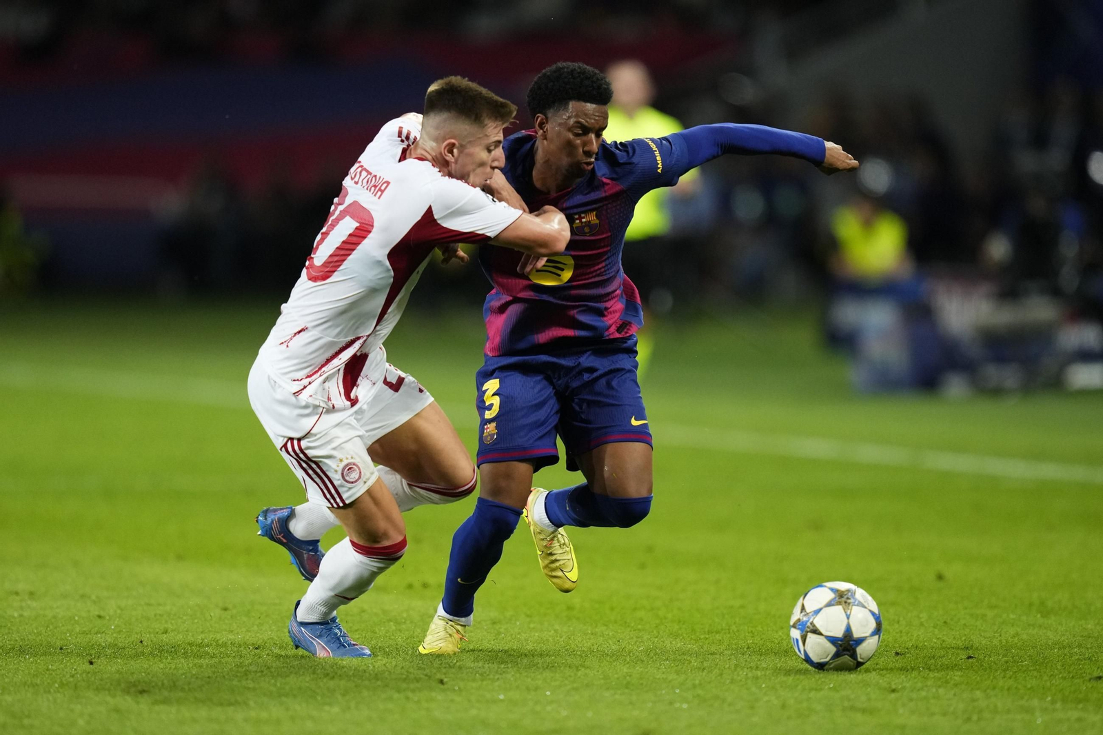 Las fotos del Barcelona-Olympiacos