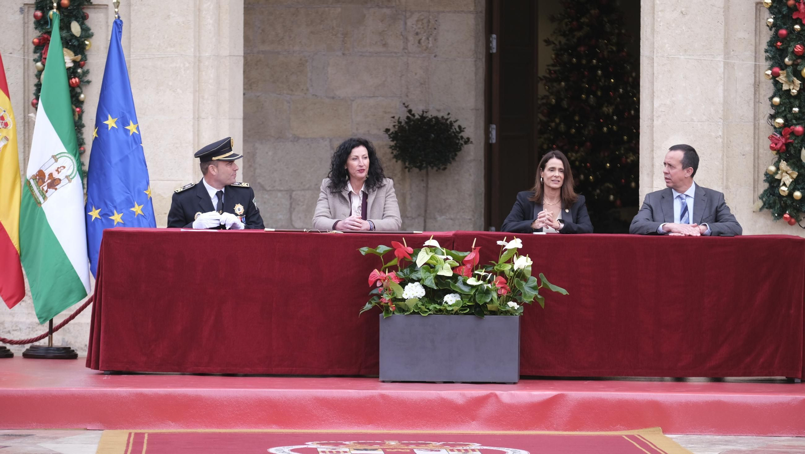 La Policía Local de Almería celebra su patrón San Esteban, en imágenes