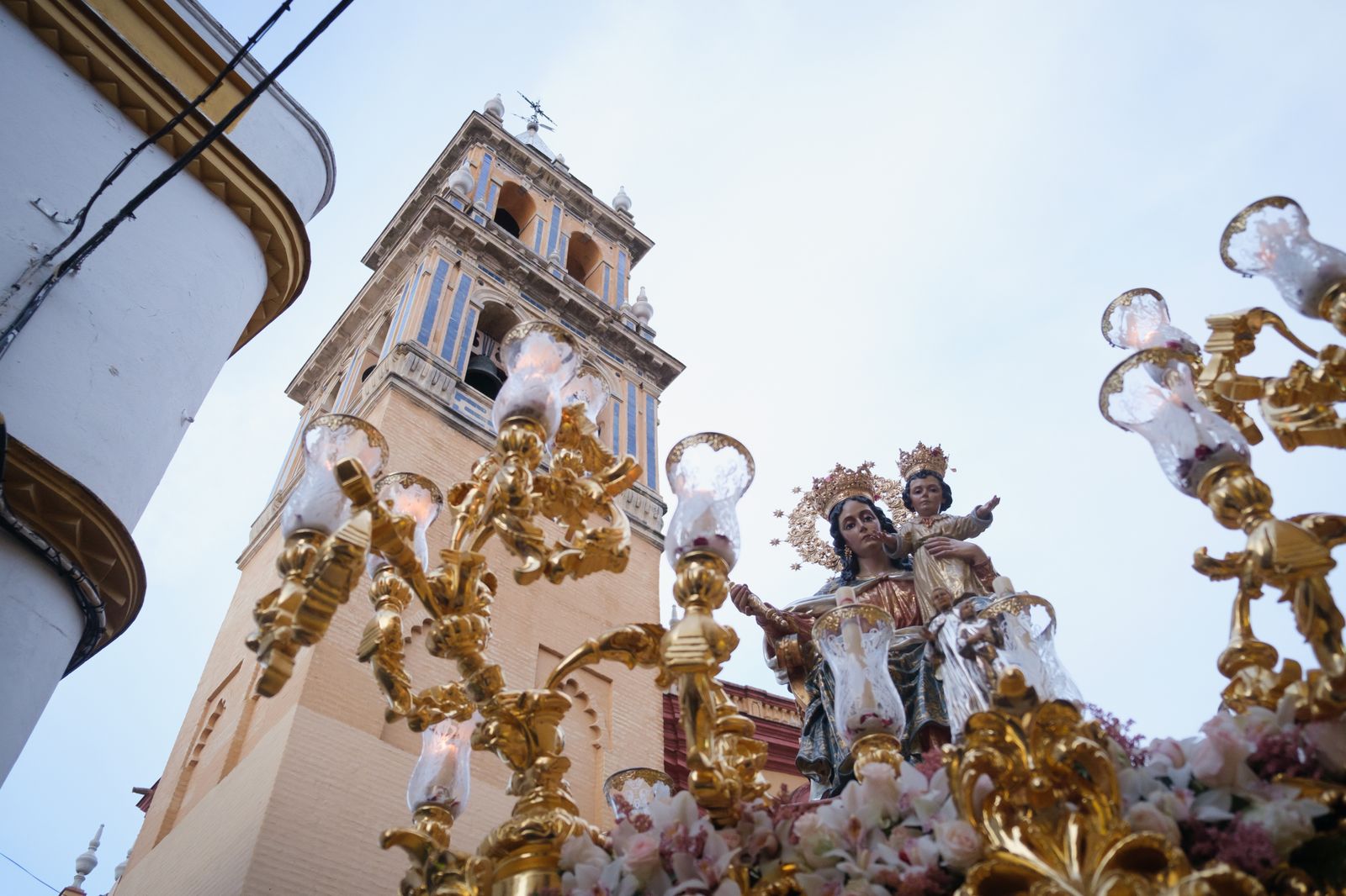 Las imágenes de la procesión de María Auxiliadora de Triana