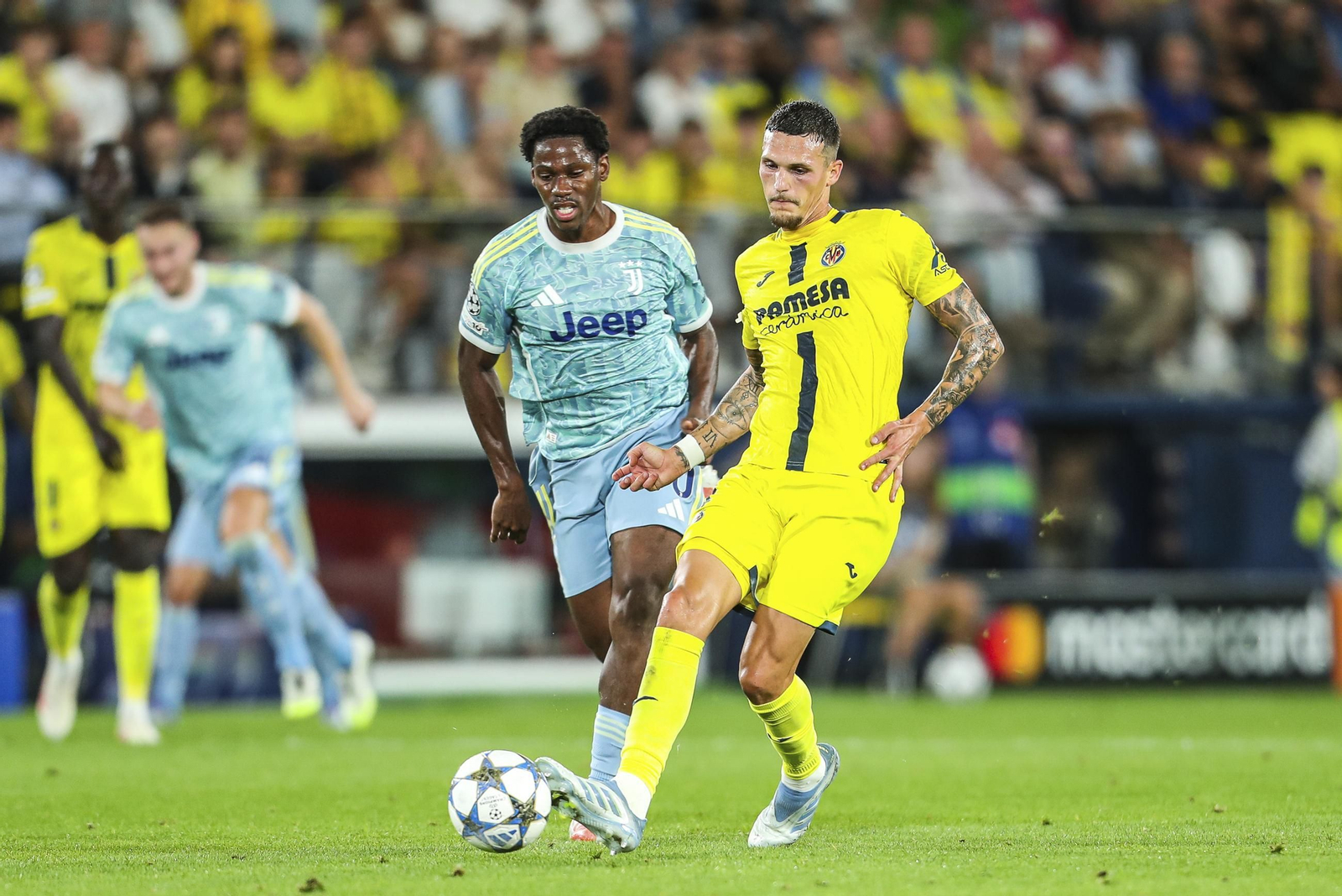 Las fotos del Villarreal-Juventus