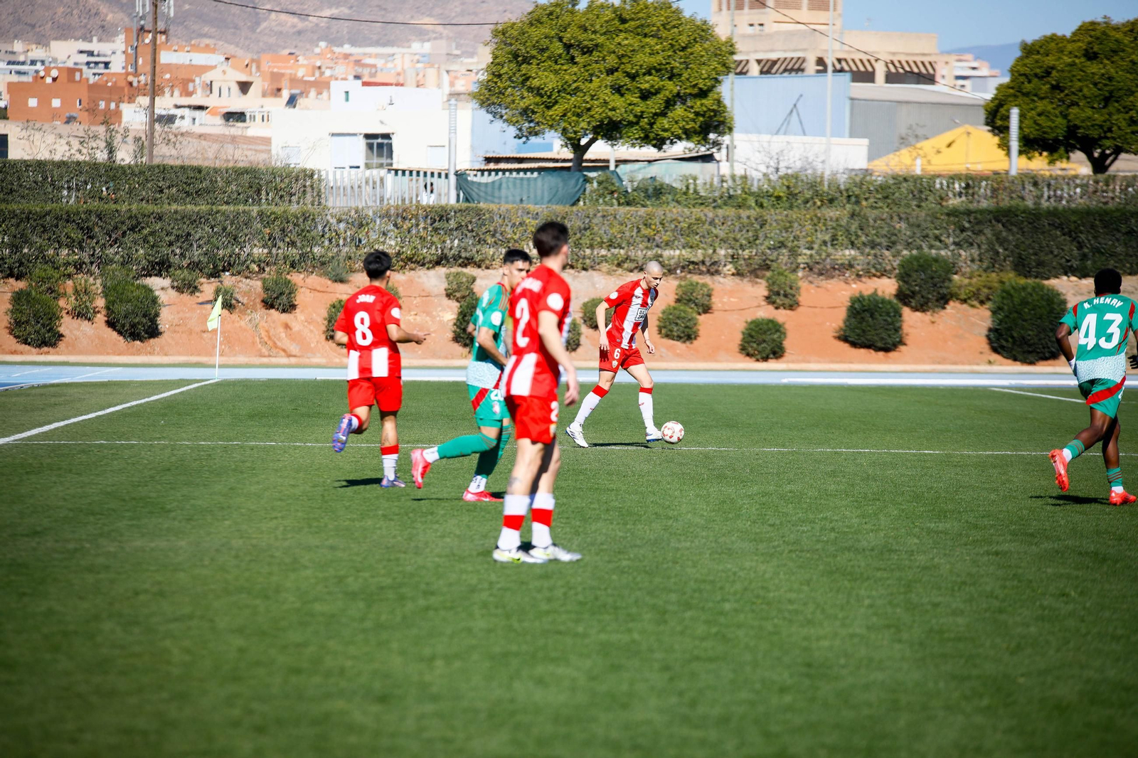 Las imágenes de Segunda RFEF entre Almeria B y recreativo de Granada