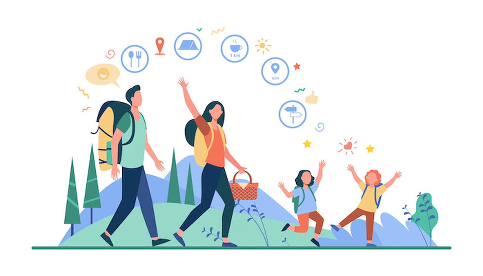 Vacaciones con tus amigos o tu familia: pros y contras