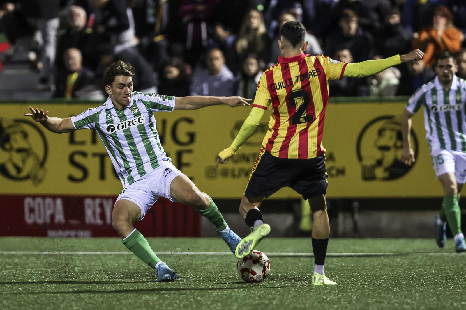 Las fotos del Sant Andreu - Betis de Copa del Rey