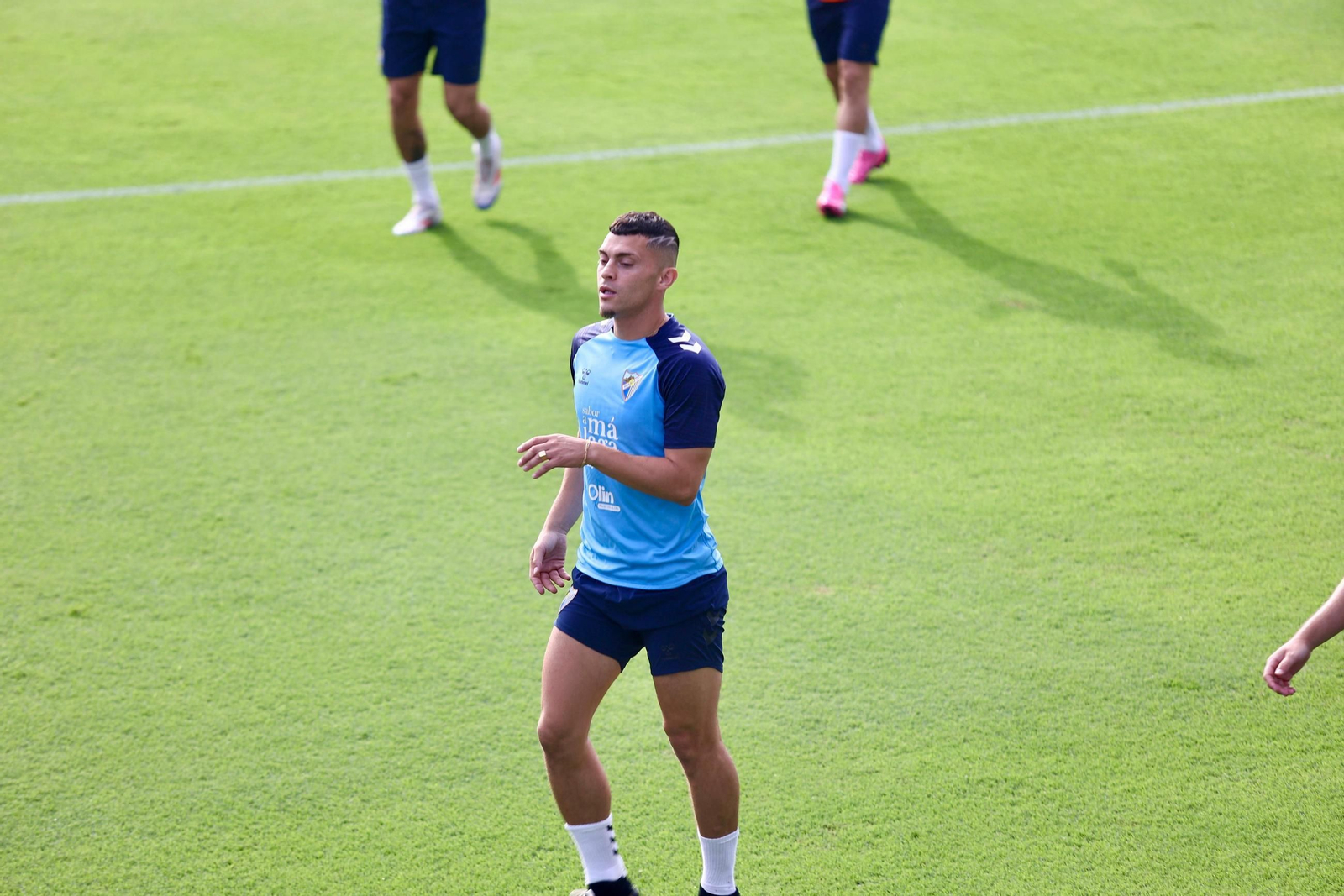 Las fotos de Yanis Rahmani con el Málaga CF