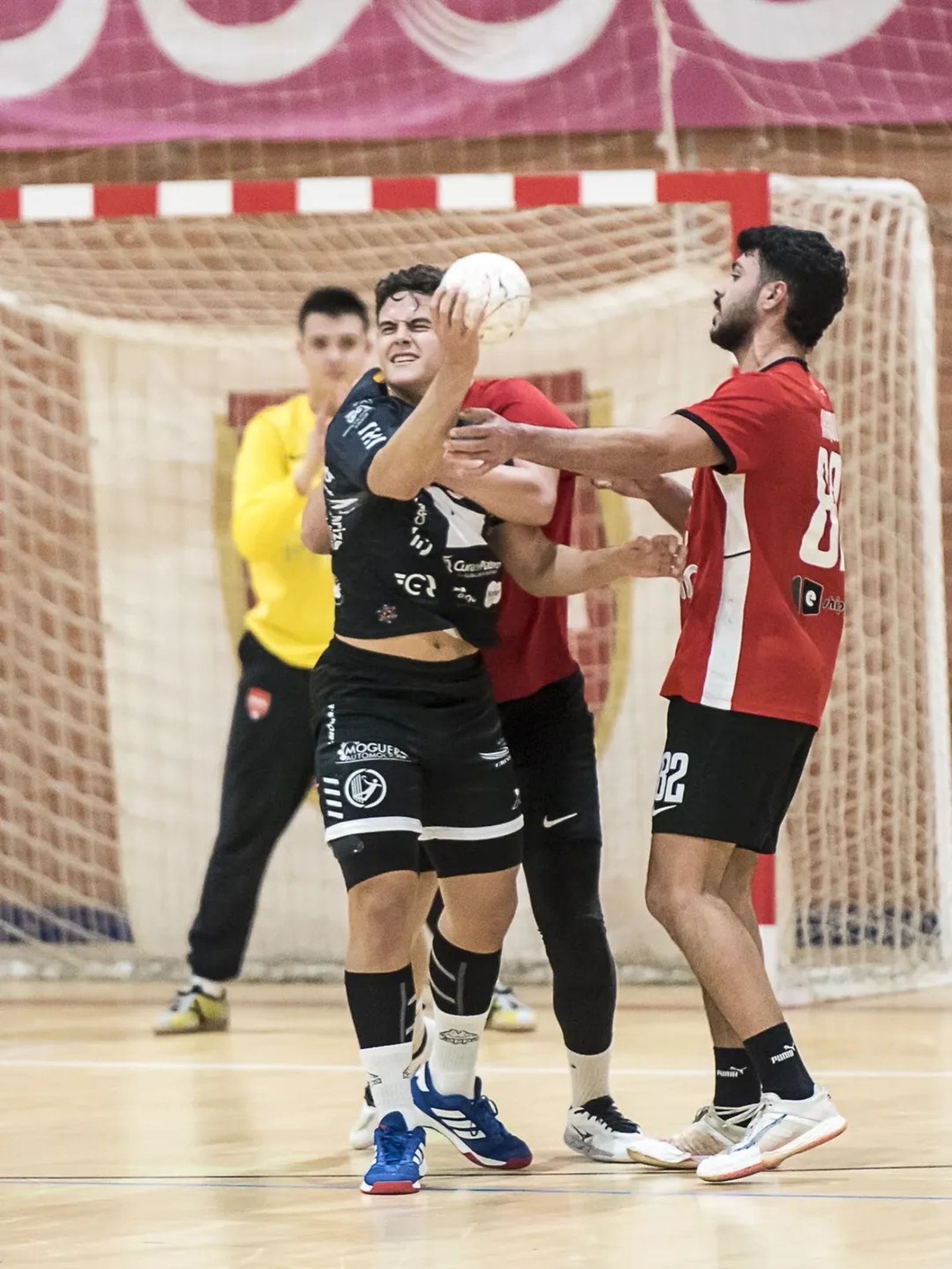 Un momento de un partido.