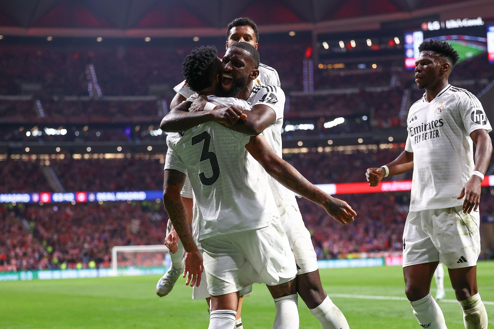 Las mejores imágenes del Atlético de Madrid - Real Madrid