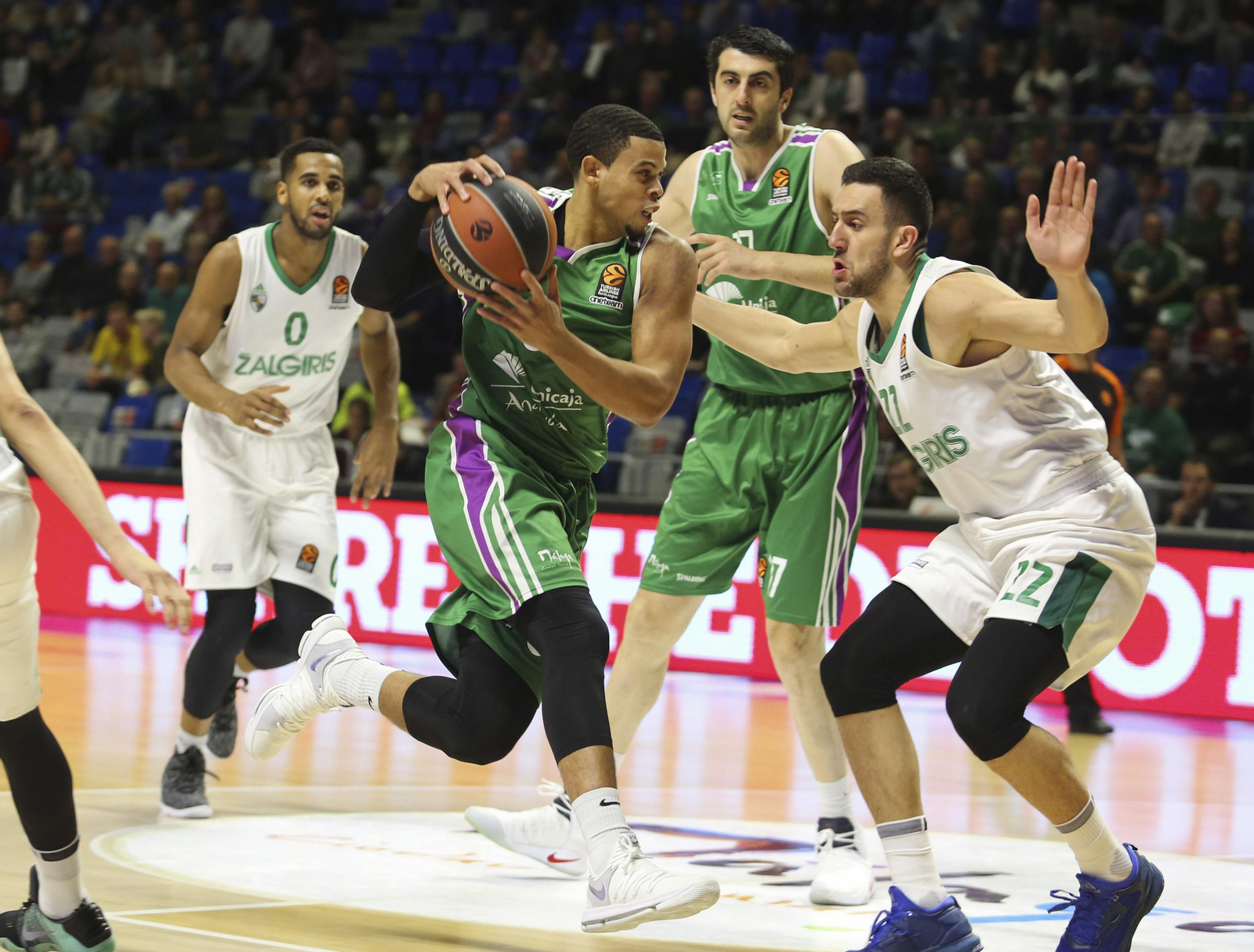 Las imágenes del Unicaja-Zalgiris