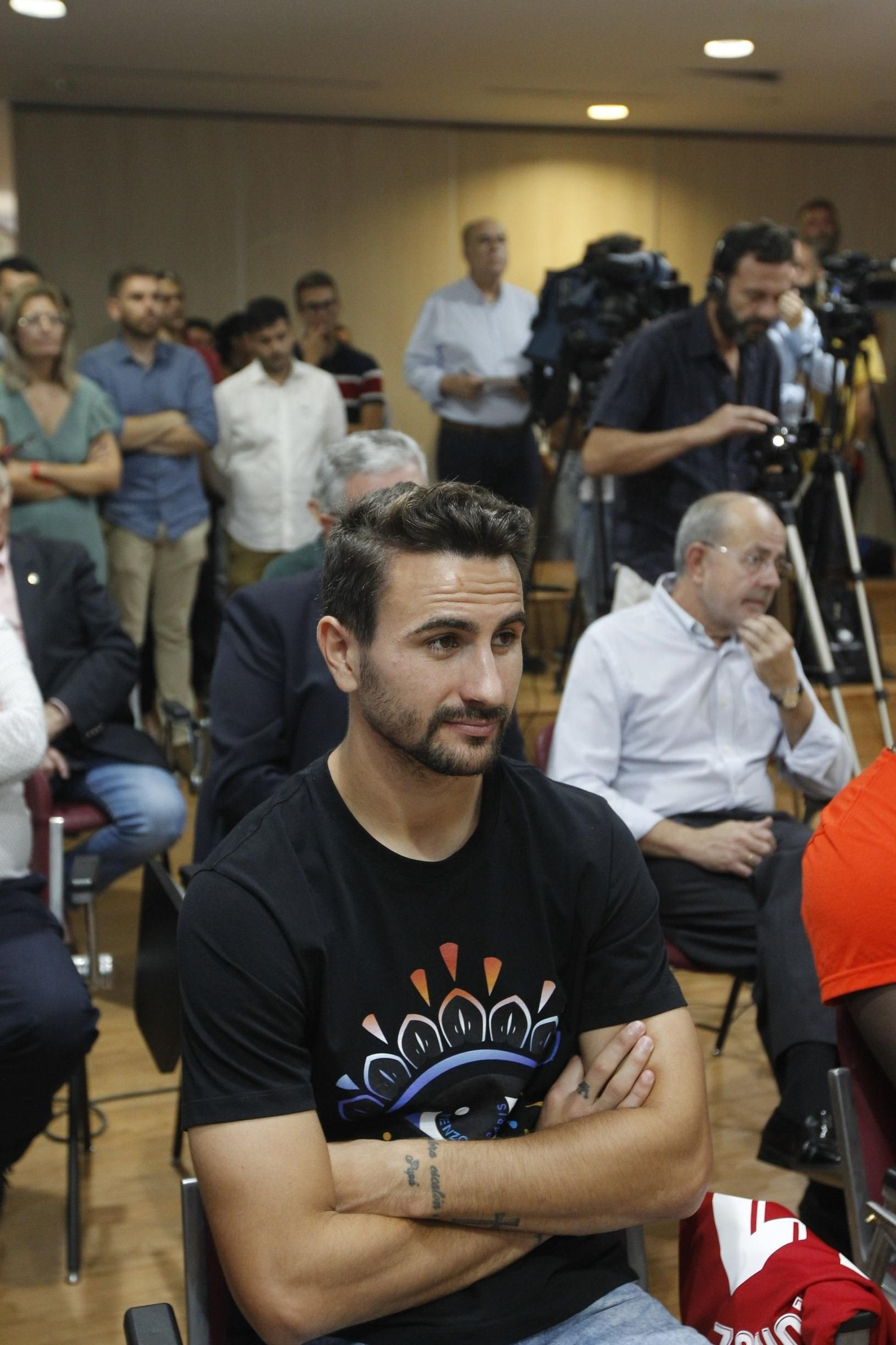 Juan Muñoz durante la comparecencia de Al-Sheikh