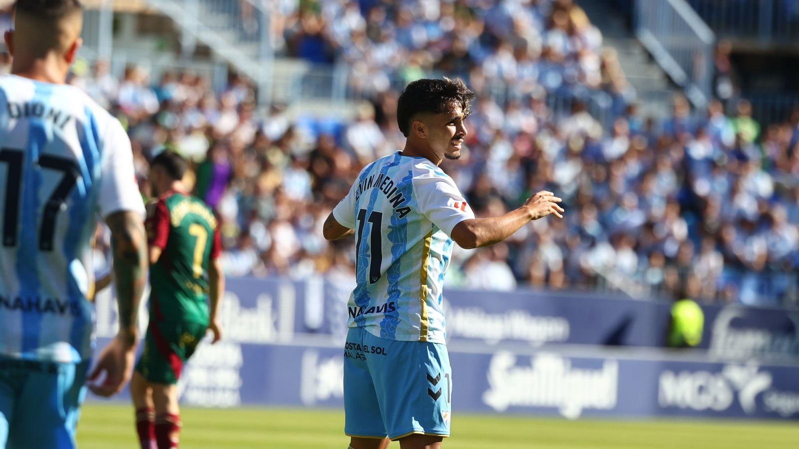 El Málaga CF-Real Oviedo, en fotos