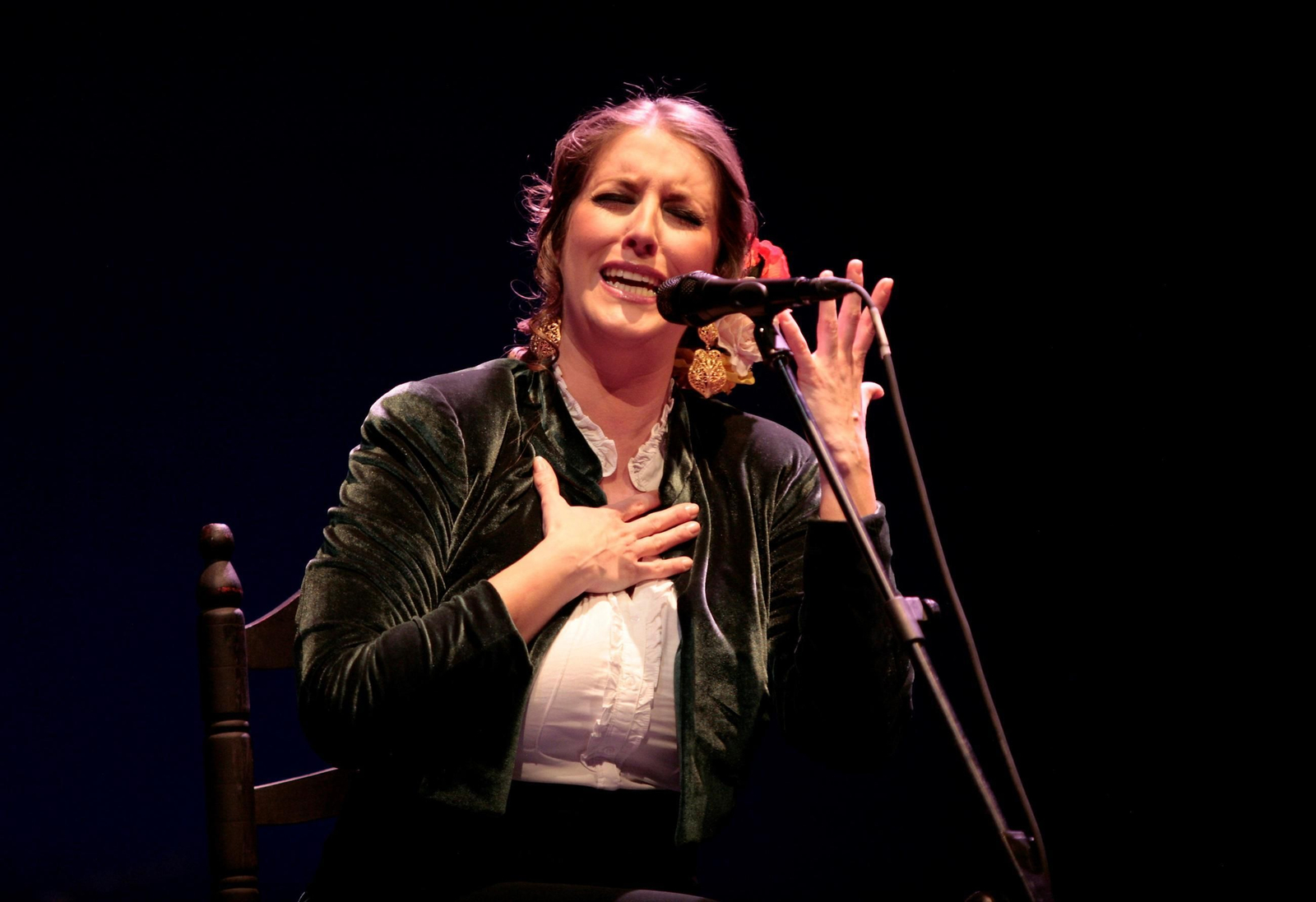 La cantante Argentina.