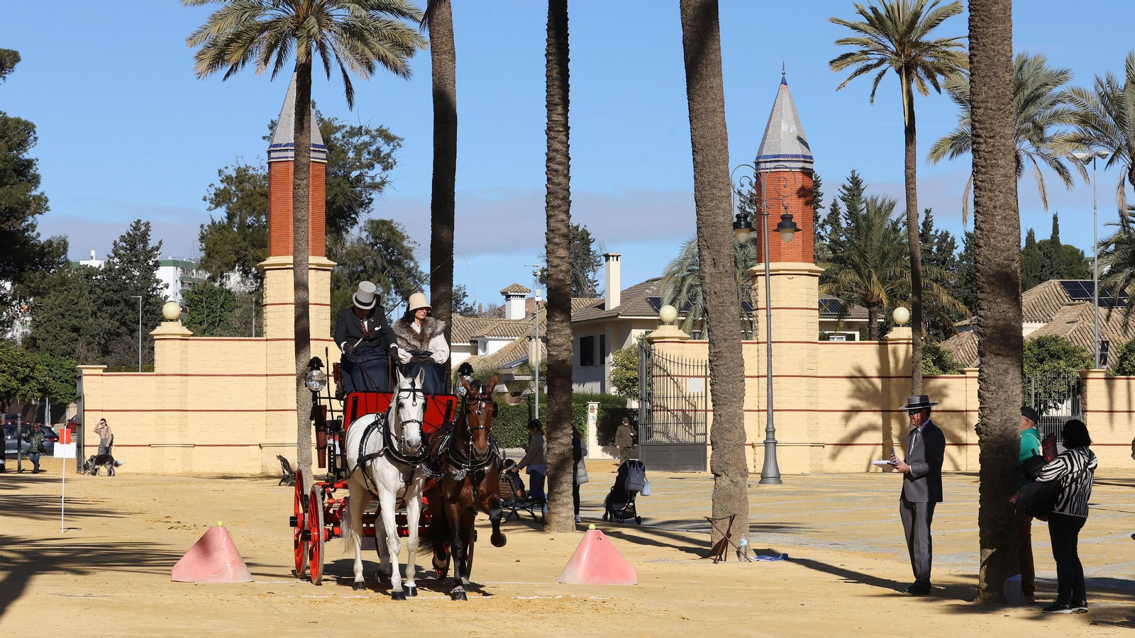 Concurso de enganches por las calles de Jerez
