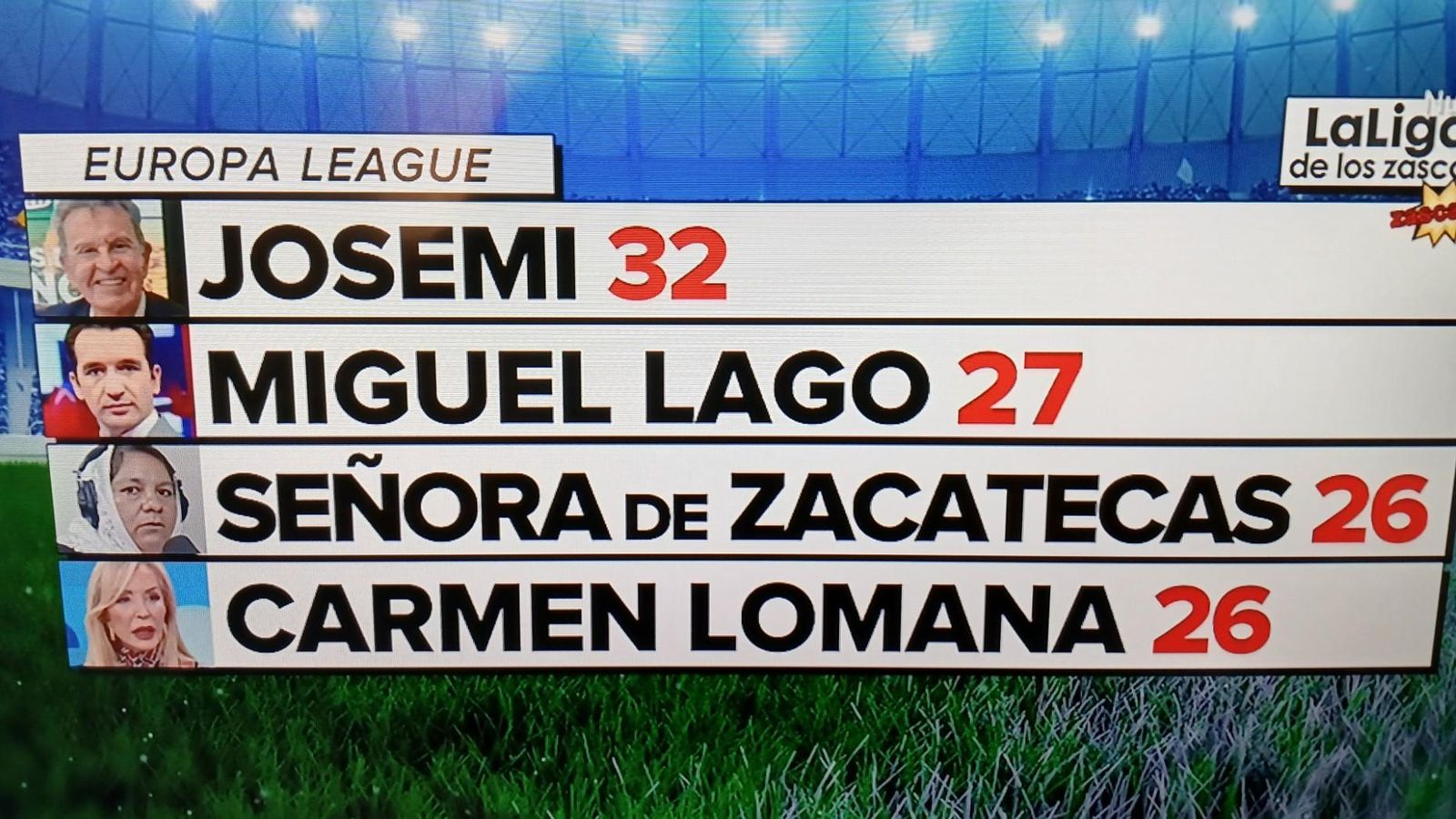 La continuación de La Liga de los Zascas