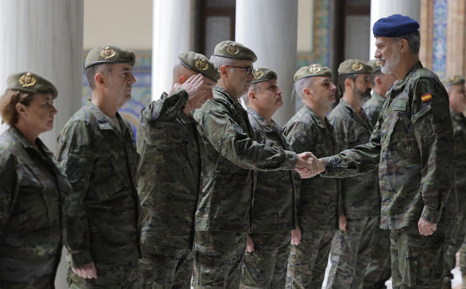 Las fotos de la visita de Felipe Vl a Capitanía