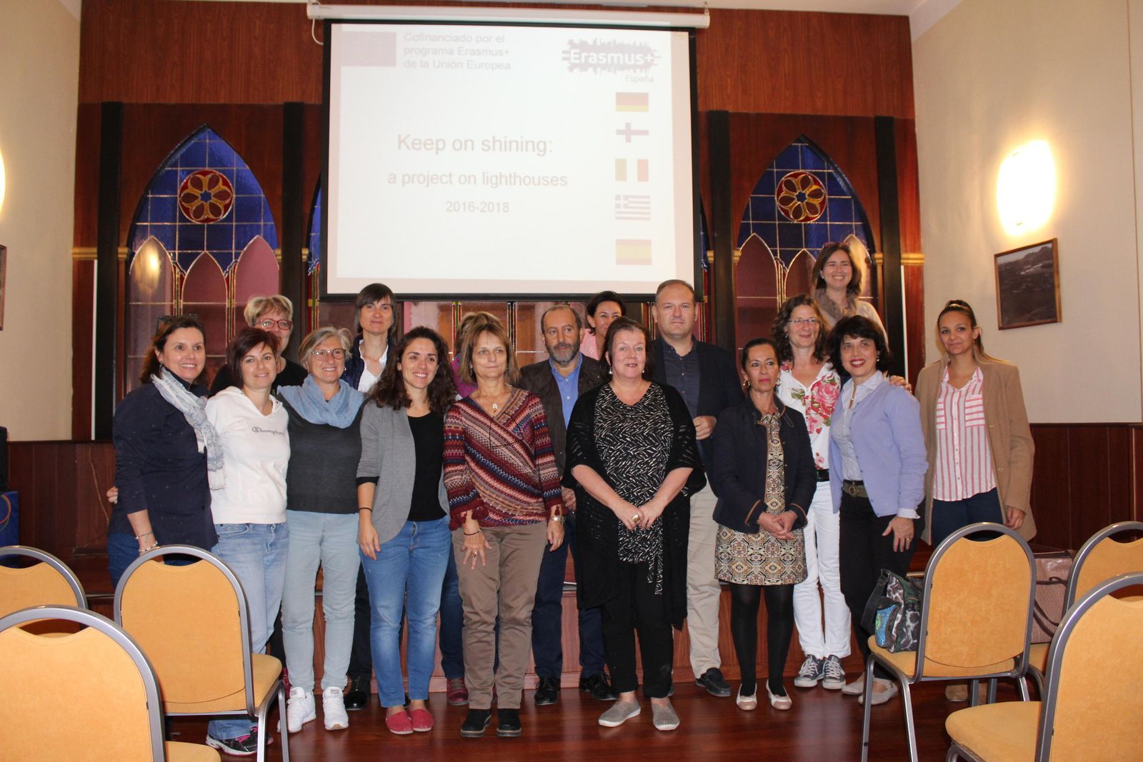 En la presentación han estado profesores de los cinco países.