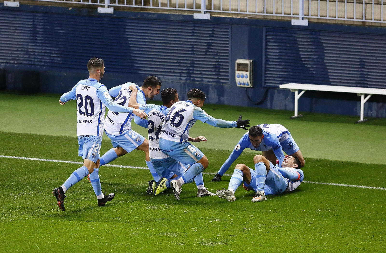 Las fotos del Málaga CF - Real Oviedo de Copa del Rey
