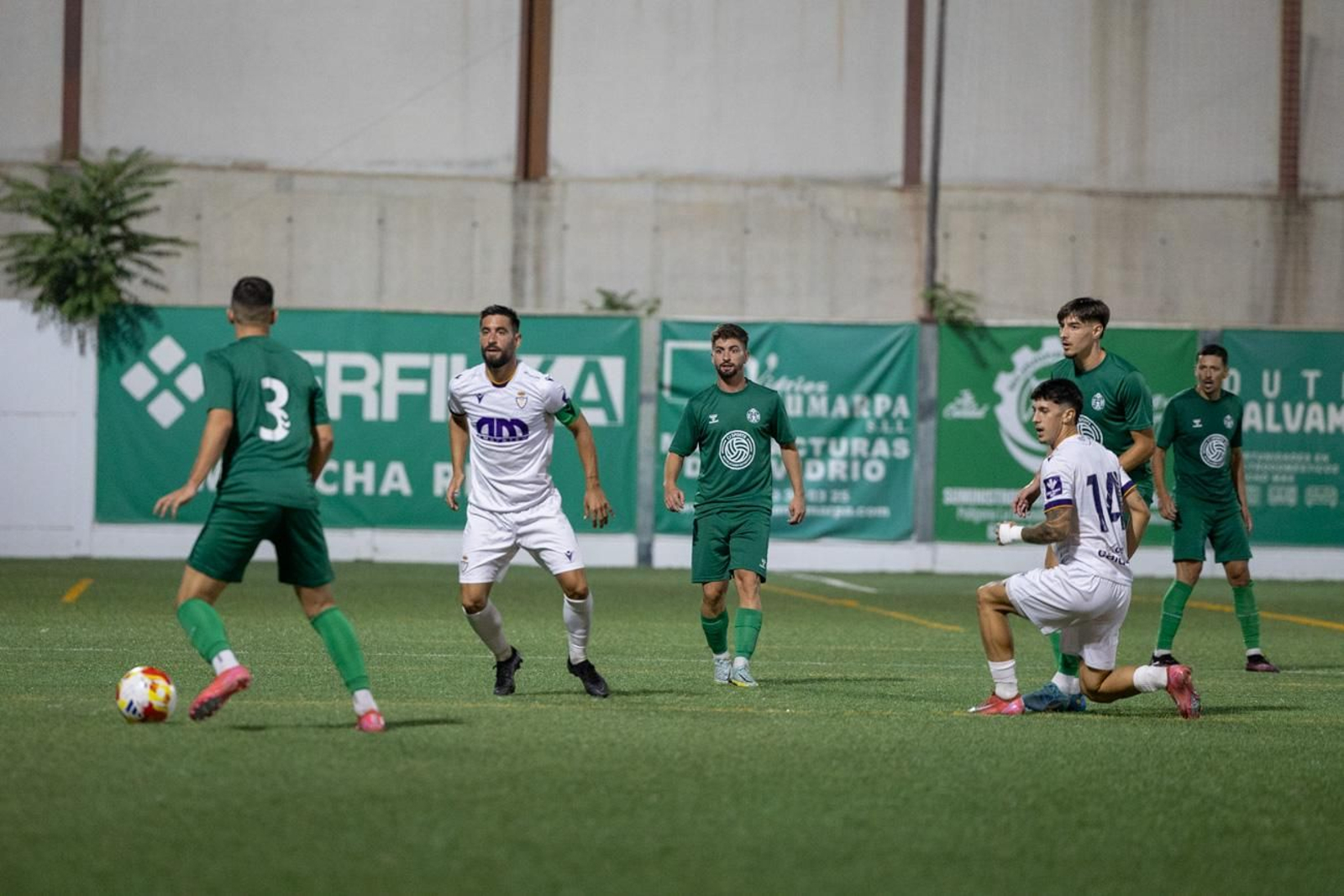 Partido Atlético Mancha Real contra el Real Jaén