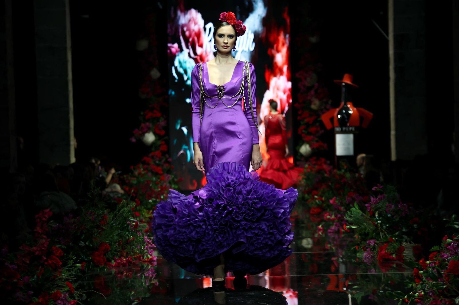 Desfile de Volanteo en la Pasarela Flamenca Tío Pepe Jerez 2024