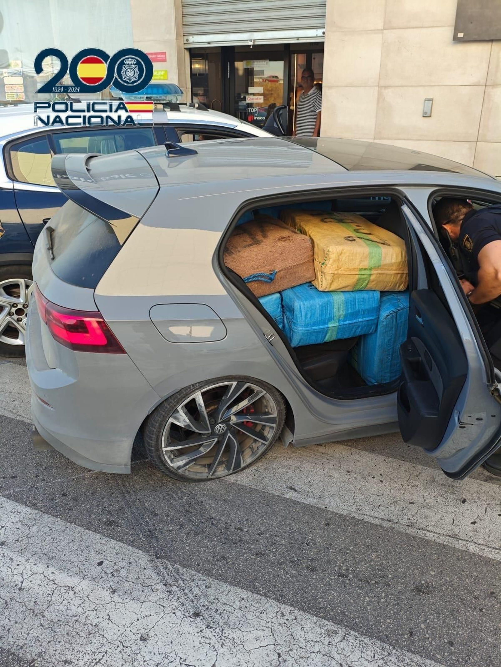 Detenido en Camas con media tonelada de hachís