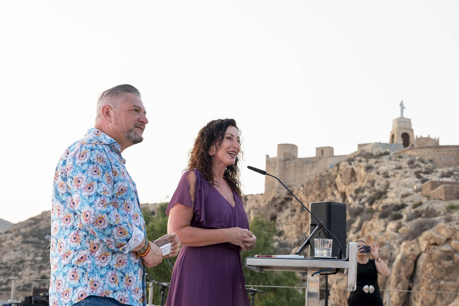 Las imágenes de la presentación de la Feria de Almería 2025 en honor de la Virgen del Mar