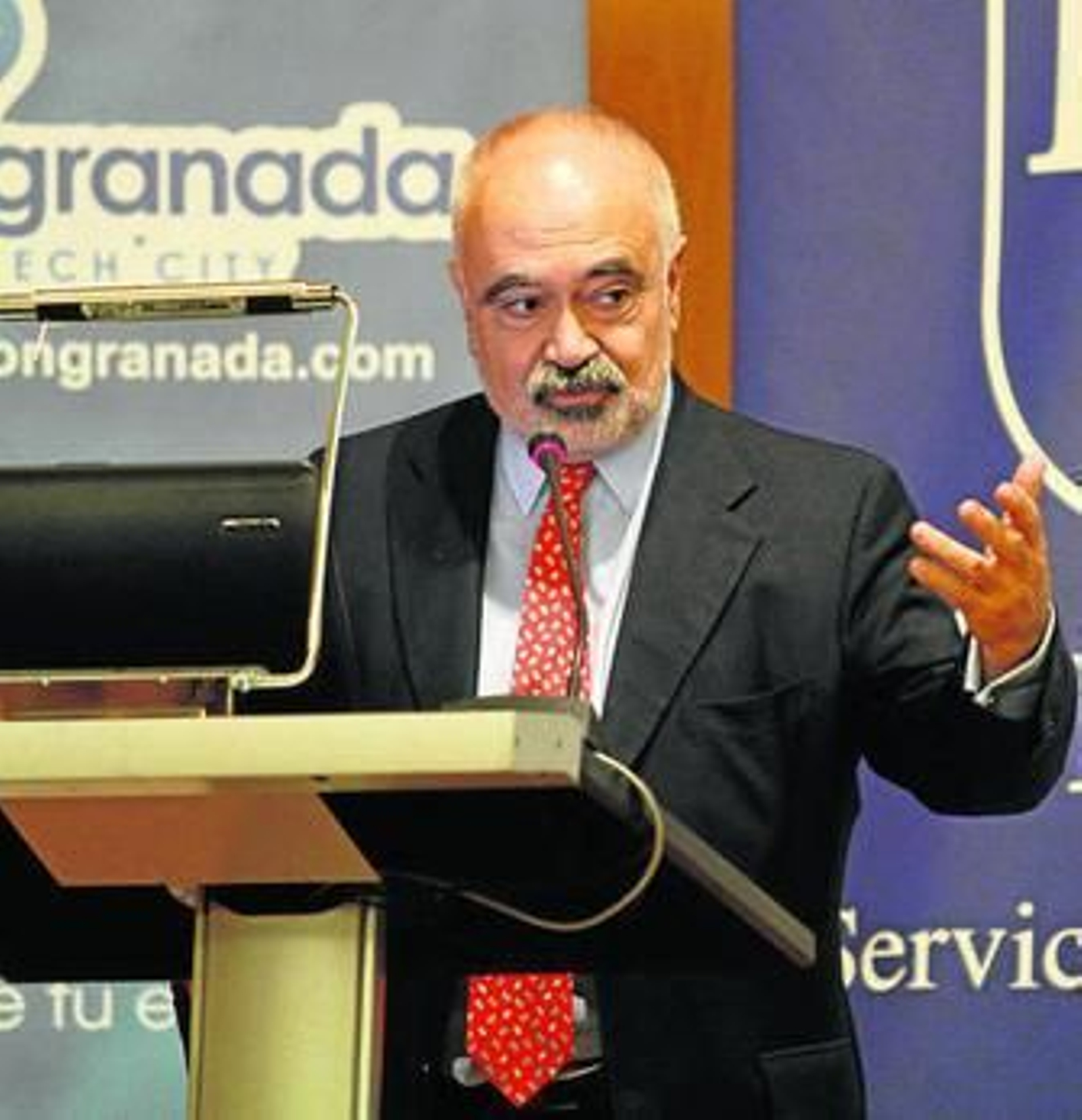 César Molinas, ayer, en la Cámara de Comercio.