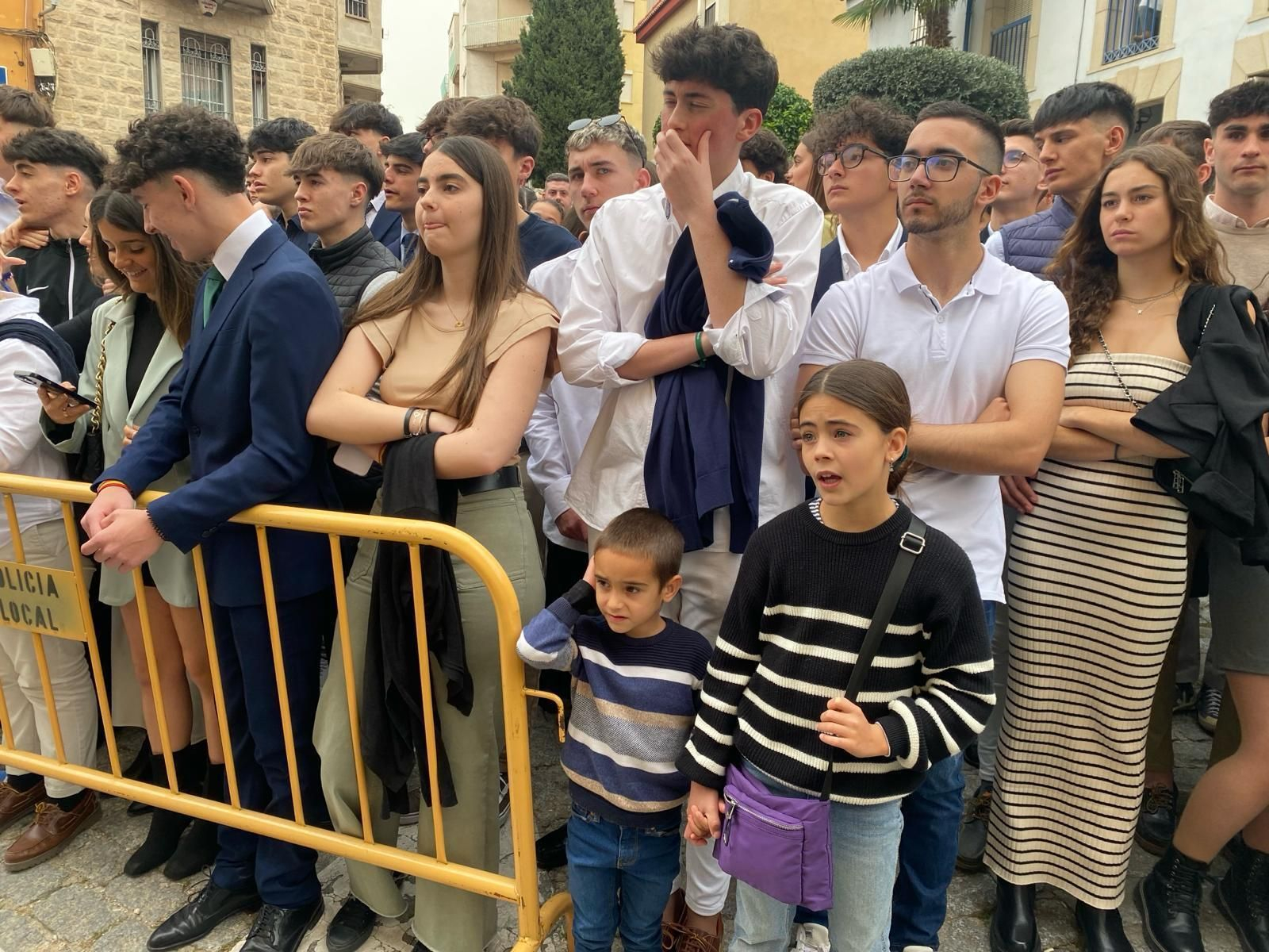 La Borriquilla el Domingo de Ramos en Jaén.