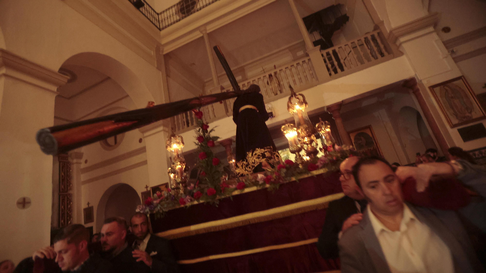 Las fotos de Vía Crucis del Consejo Local de Hermandades y Cofradías