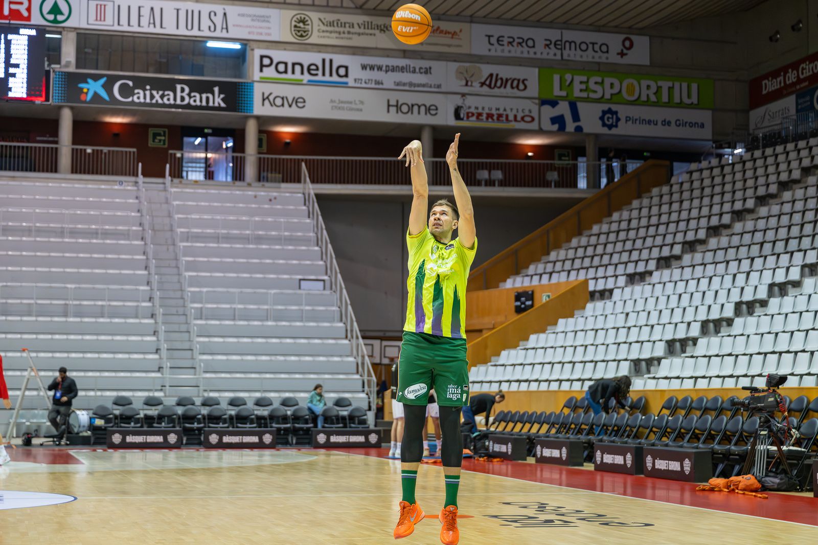 Bàsquet Girona-Unicaja, en fotos