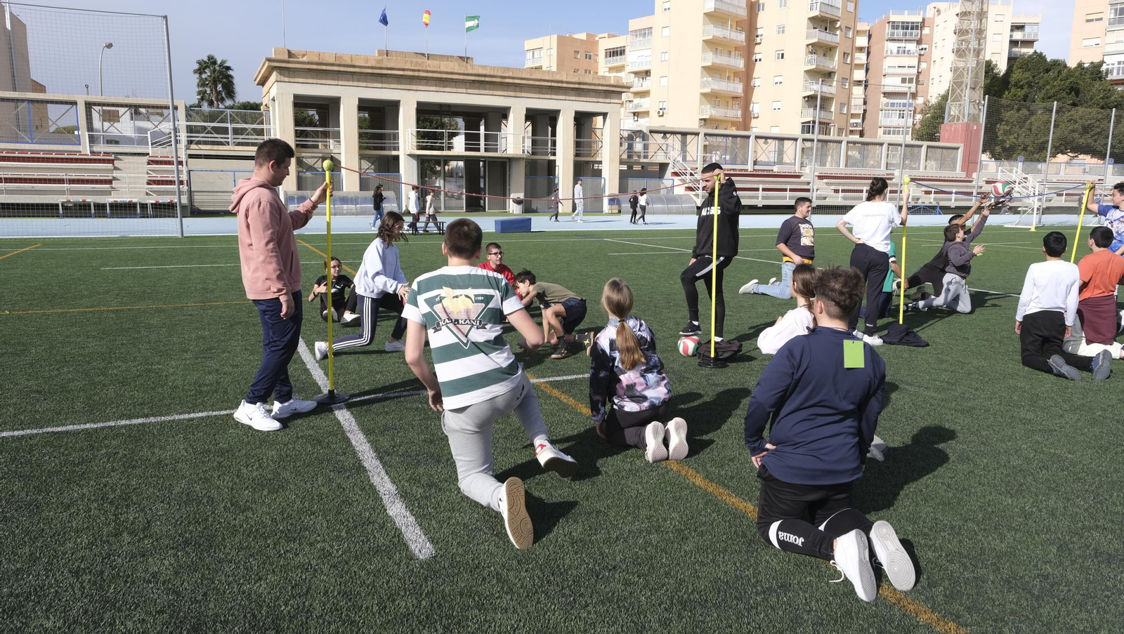 Imágenes de las paralimpiadas en Estadio Emilio Campra