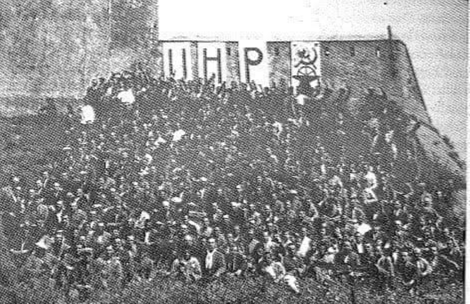 Huelga en los astilleros. 1936