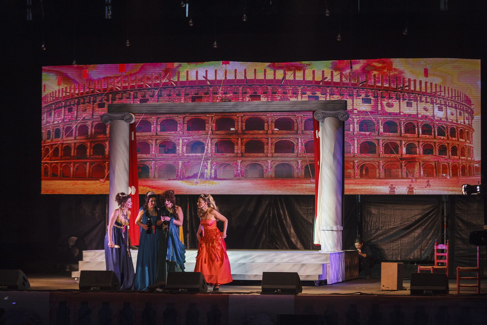 Las imágenes del pregón de Las Niñas de Cádiz