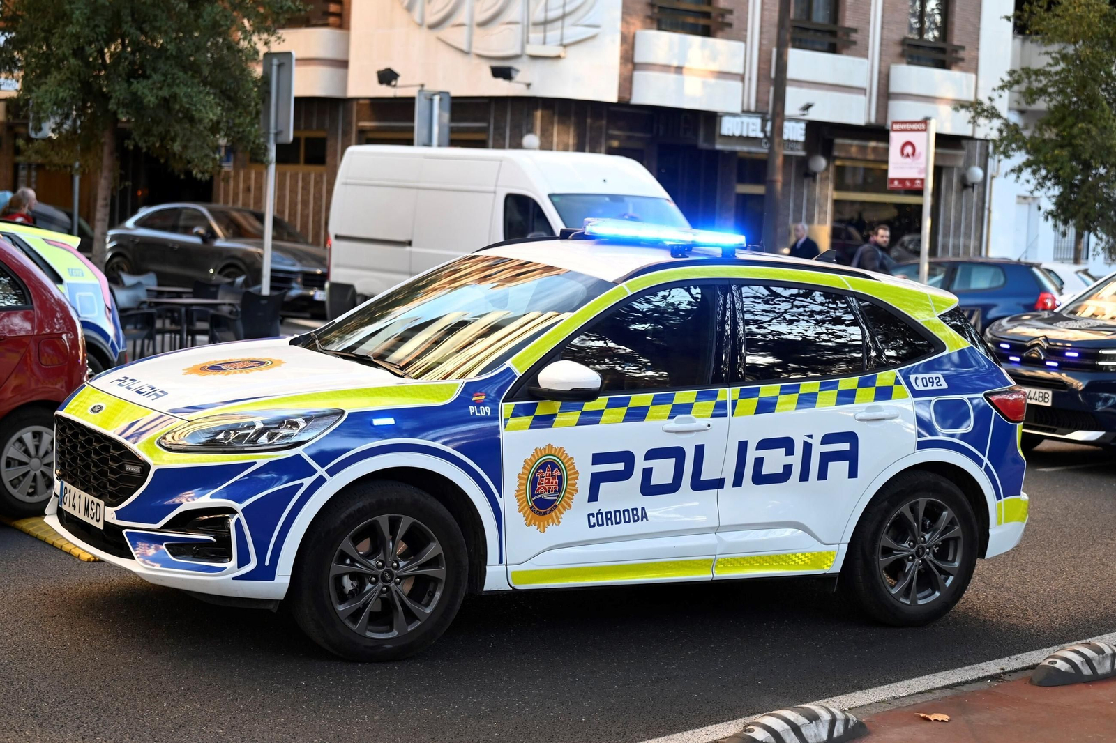 Los controles de alcoholemia en Córdoba por Navidad, en imágenes