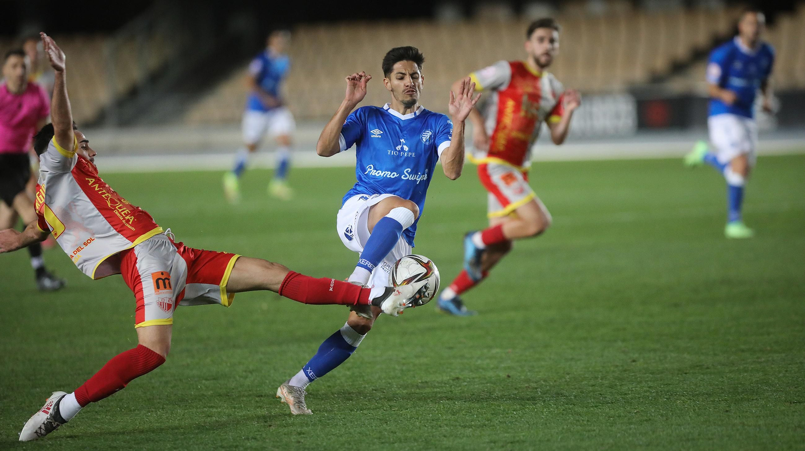 Victoria del Xerez DFC ante el Antequera (1-0)